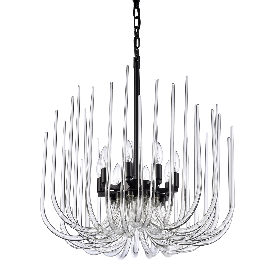 Astoria Glass Chandelier by Zeev - view 9