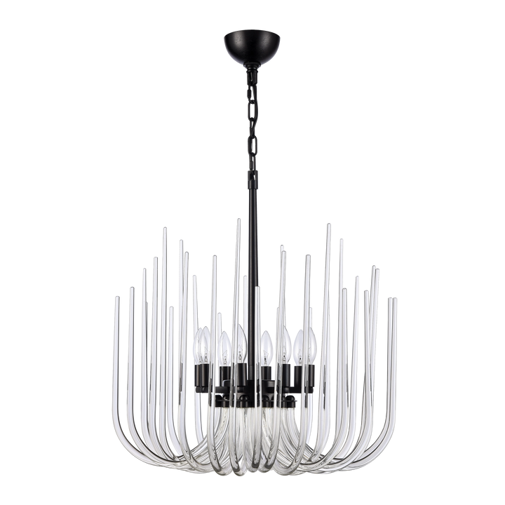Astoria Glass Chandelier by Zeev - view 8