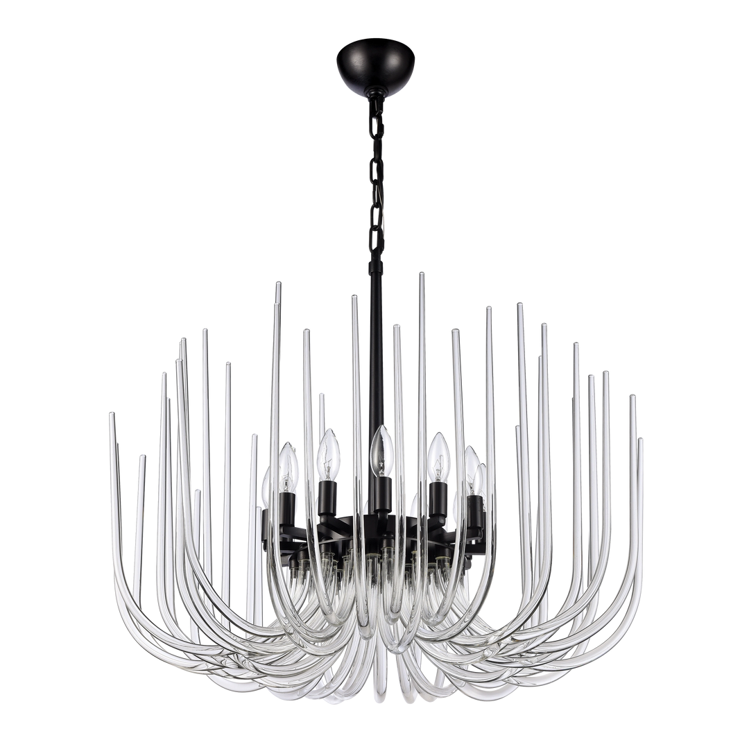 Astoria Glass Chandelier by Zeev - view 22