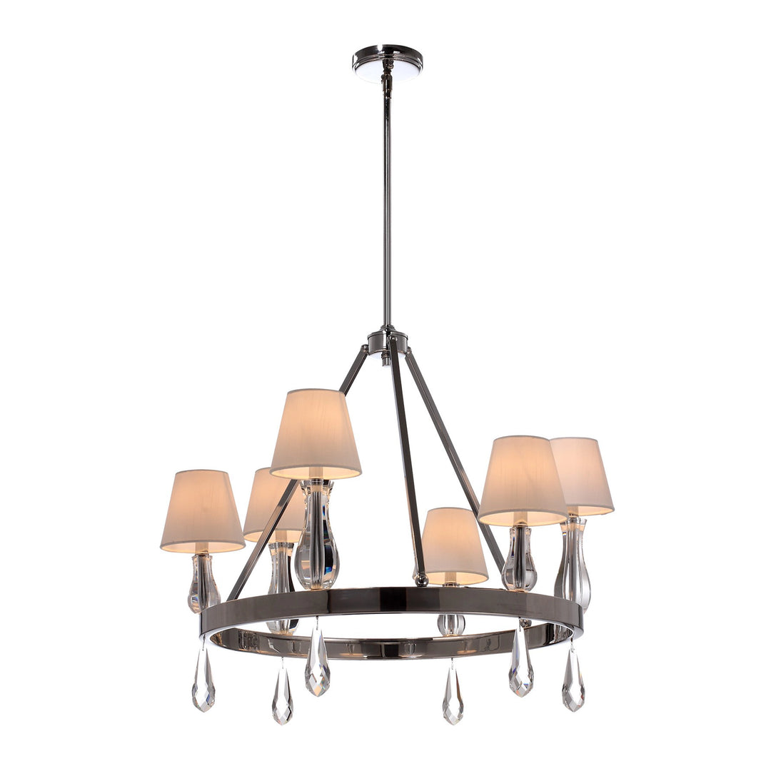Sophia Linear Candle Chandelier by Zeev - view 6