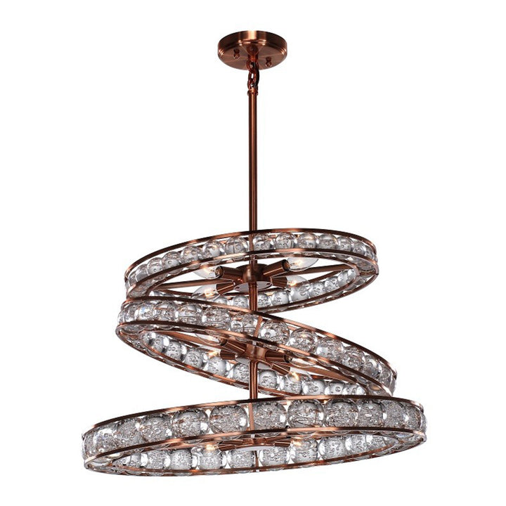 Imbrium Crystal Ring Chandelier by Zeev - view 2