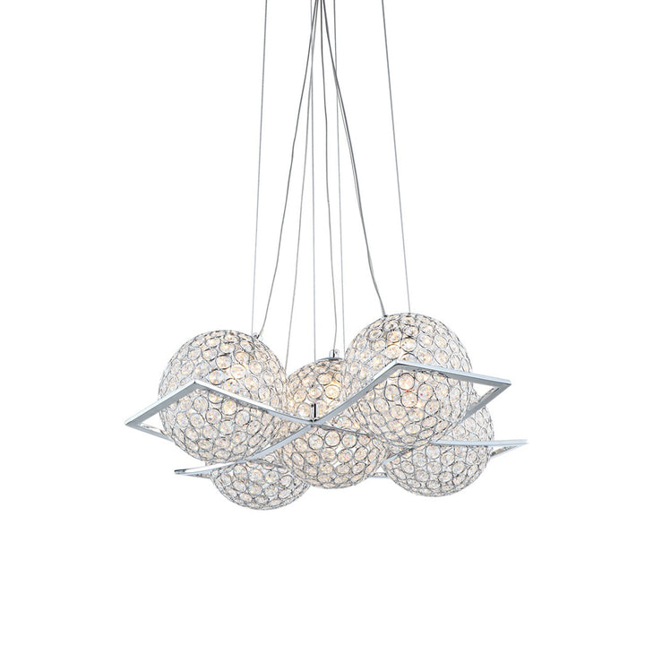 Kent Crystal Cluster Chandelier by Zeev