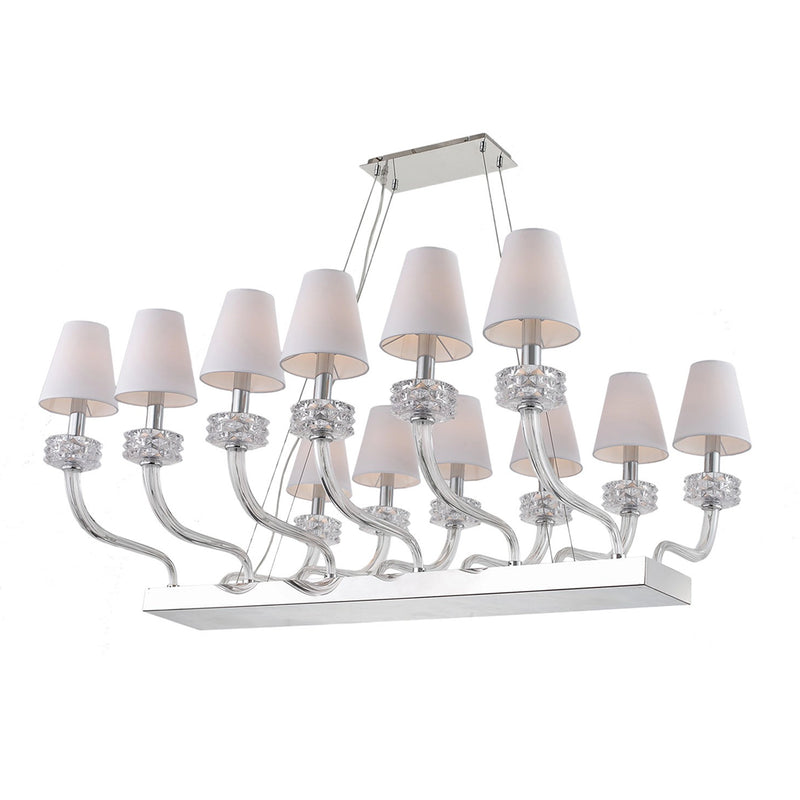 Abigail Linear Armed Chandelier