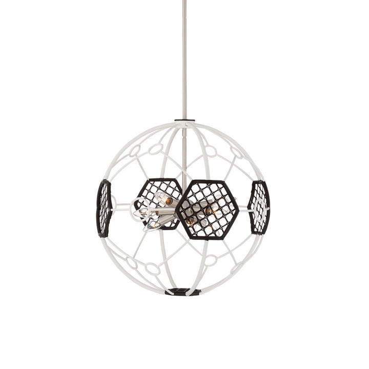 Plato Geometric Globe Chandelier by Zeev