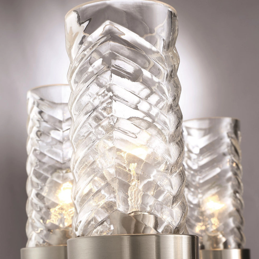 Triticus Glass Chandelier by Zeev - view 3