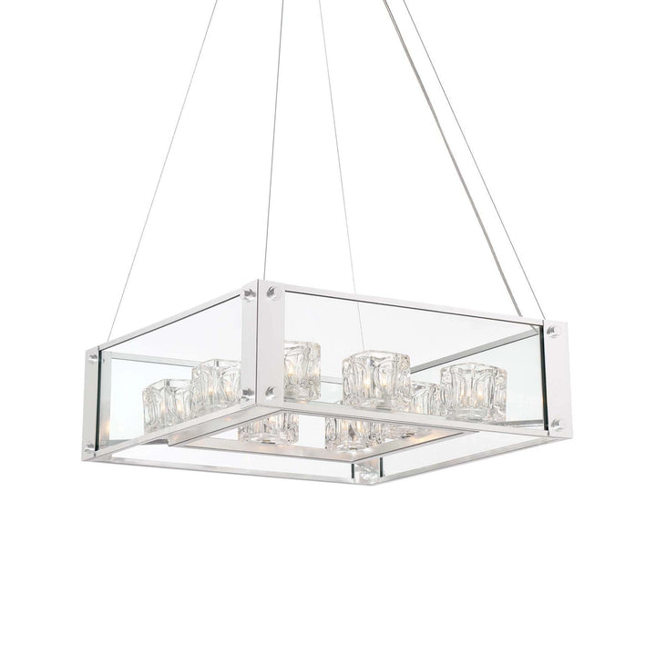 Cavern Crystal Chandelier, 25", by Zeev