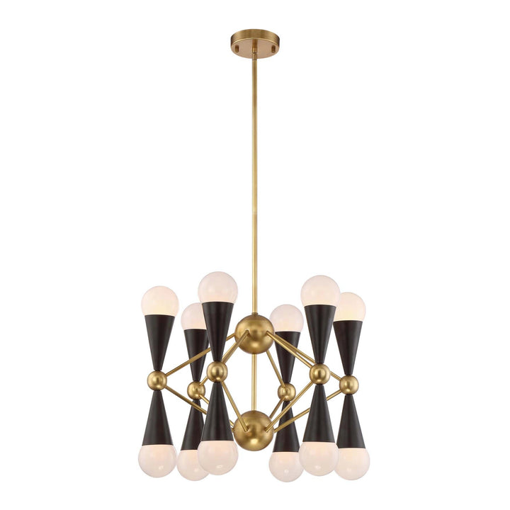 Crosby Geometric Chandelier by Zeev - view 2