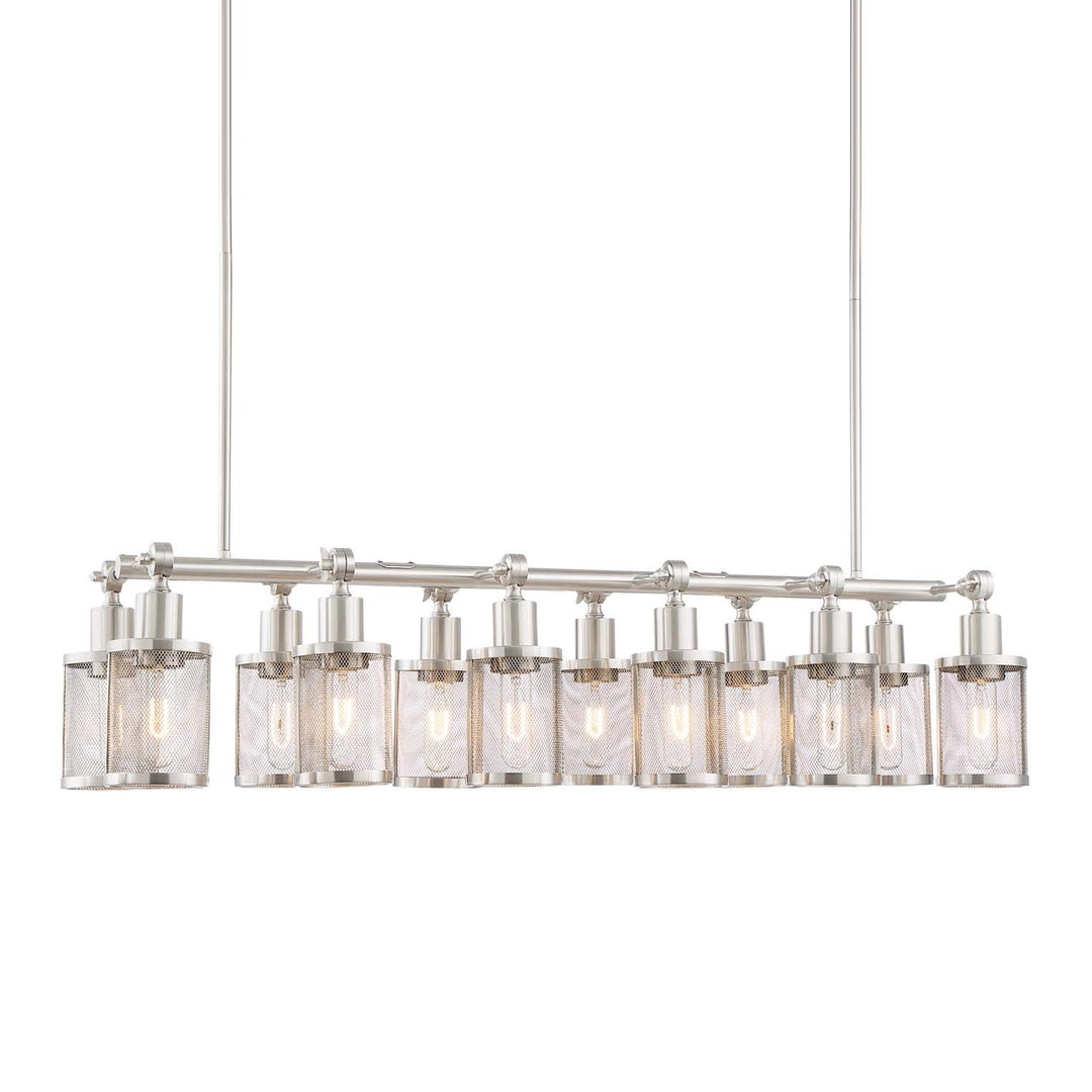 Geminus Industrial Chandelier, 12-Light, by Zeev
