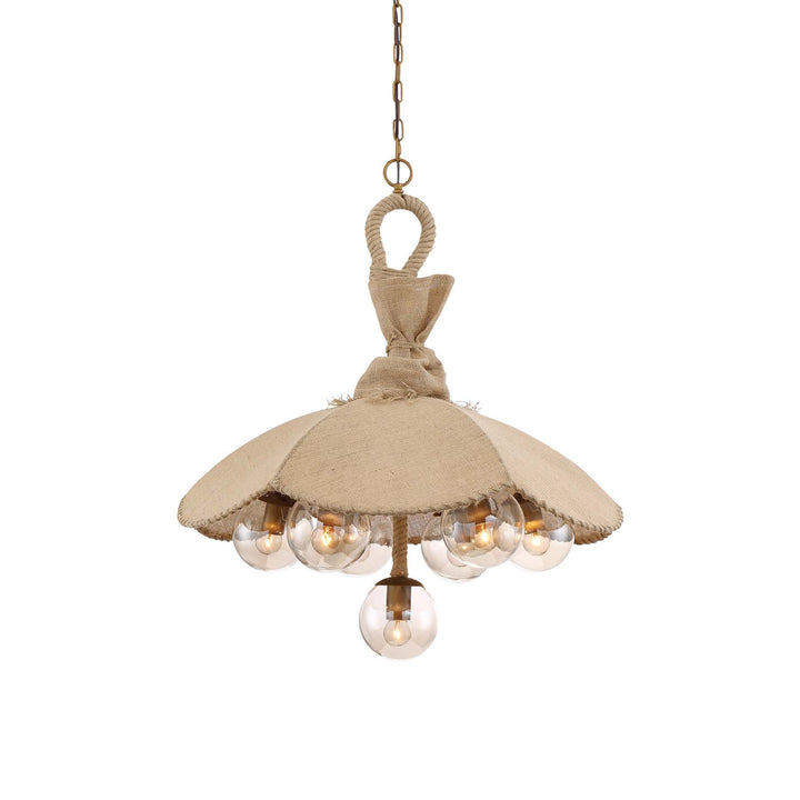 Dujour Burlap Chandelier by Zeev