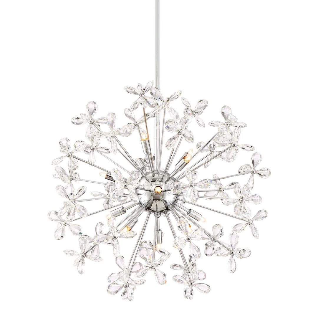 Adelle Crystal Sputnik in Chrome by Zeev