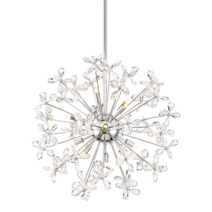 Adelle Crystal Sputnik in Chrome by Zeev