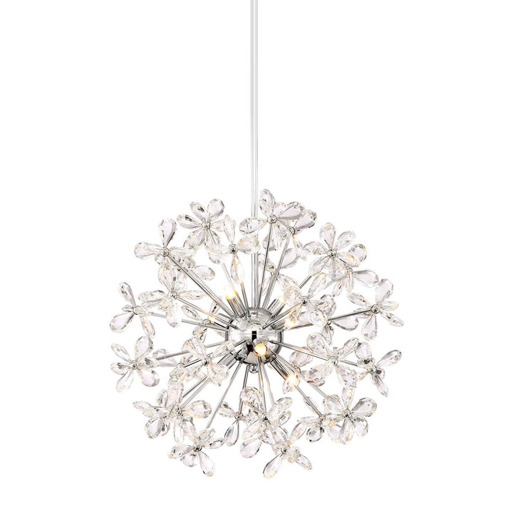 Adelle Crystal Sputnik in Chrome by Zeev