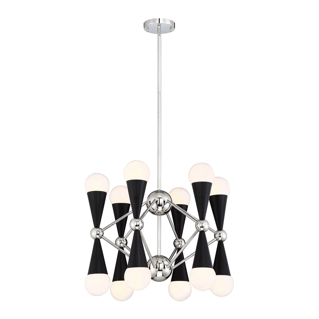 Crosby Geometric Chandelier by Zeev - view 4