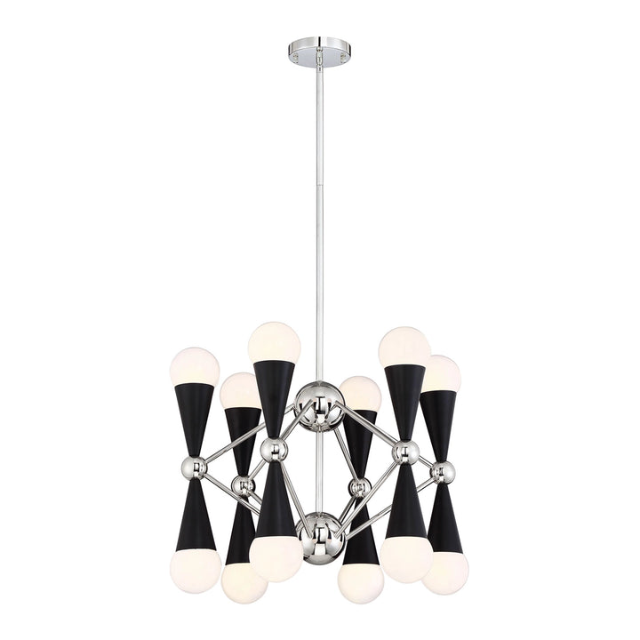 Crosby Geometric Chandelier by Zeev - view 4