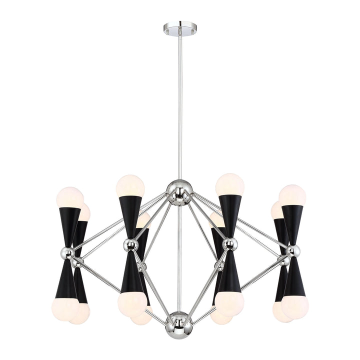 Crosby Geometric Chandelier by Zeev - view 10