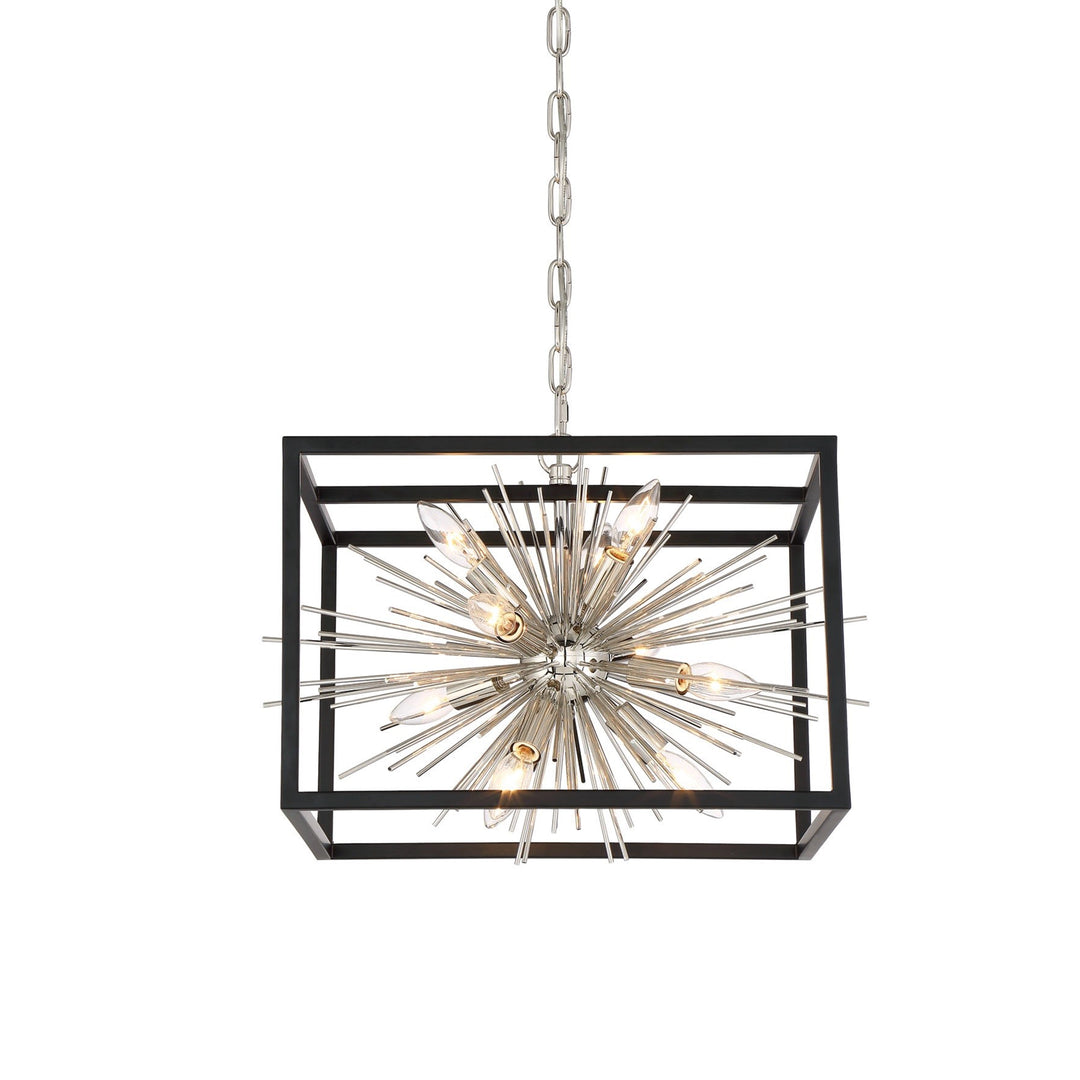 Burst Geometric Sputnik in Polished Nickel by Zeev