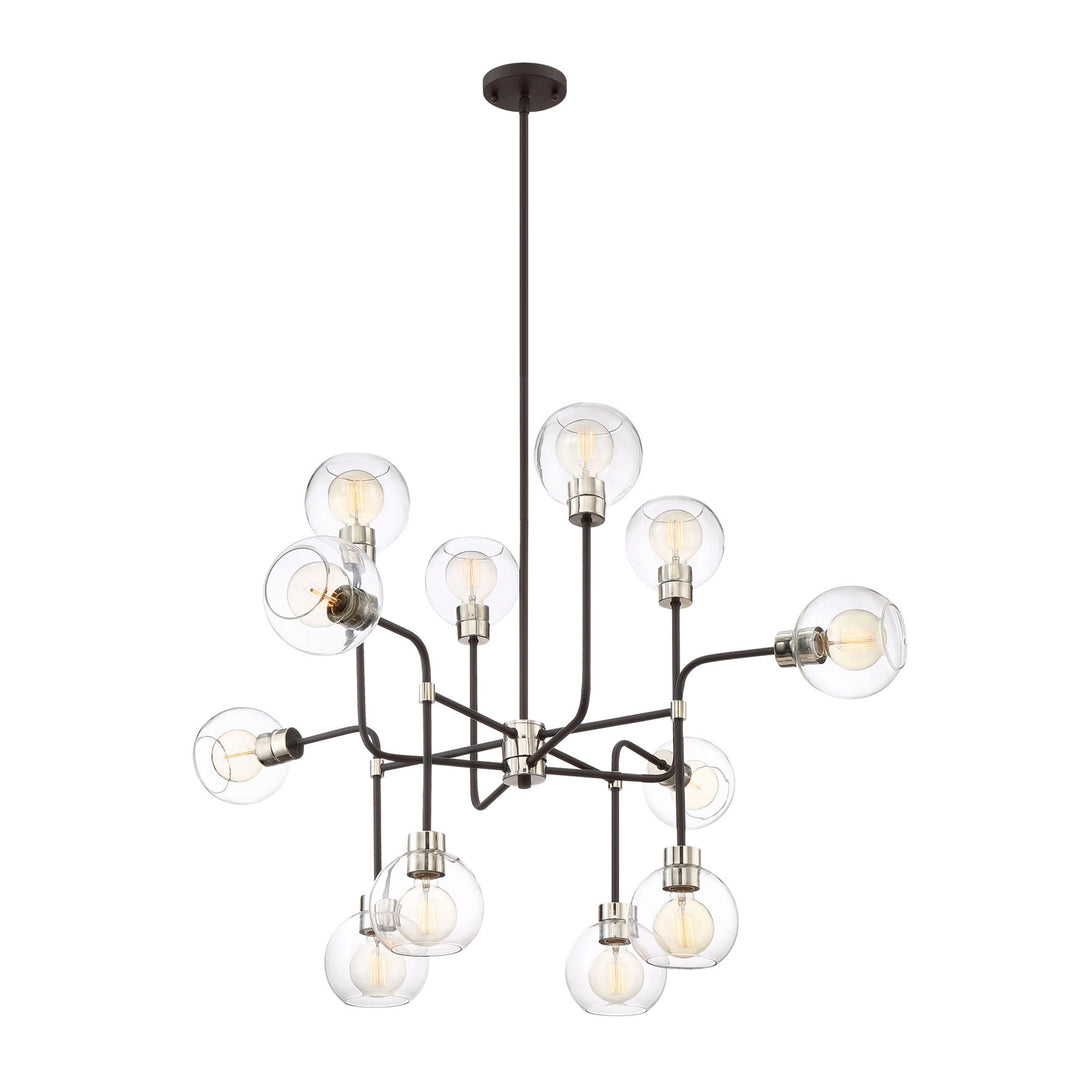 Pierre Geometric Chandelier by Zeev - view 4