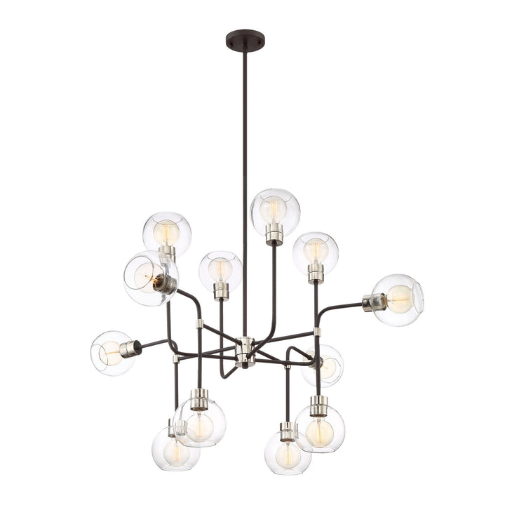 Pierre Geometric Chandelier by Zeev - view 4