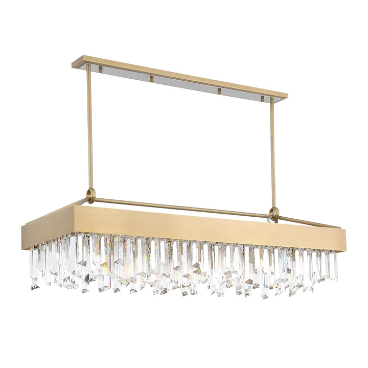Cuspis Rectangular Crystal Chandelier by Zeev - view 2