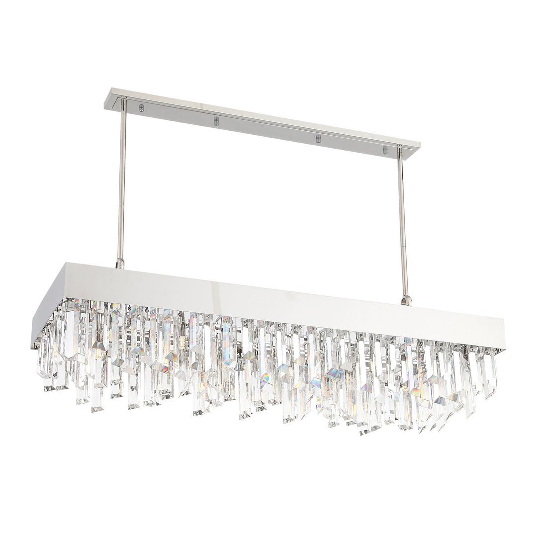 Cuspis Rectangular Crystal Chandelier by Zeev - view 5