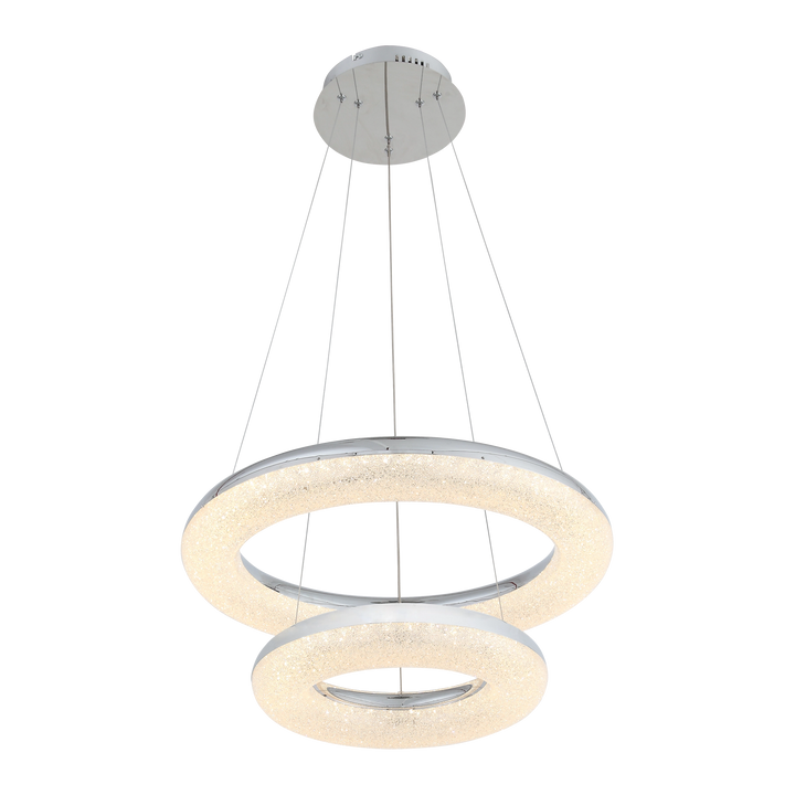 Orbit Crystal Ring Chandelier by Zeev - view 2