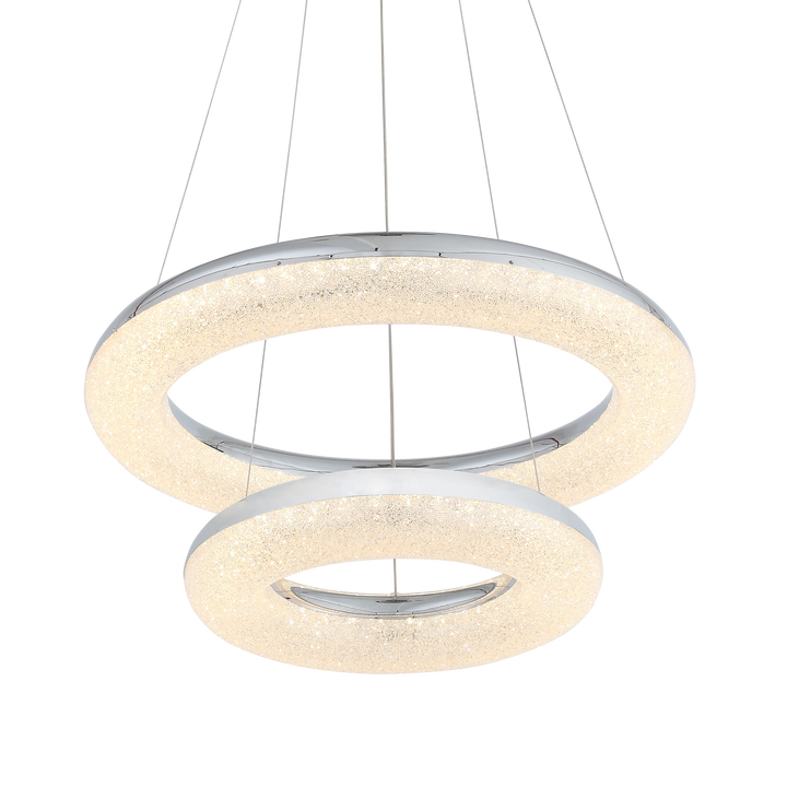 Orbit Crystal Ring Chandelier by Zeev