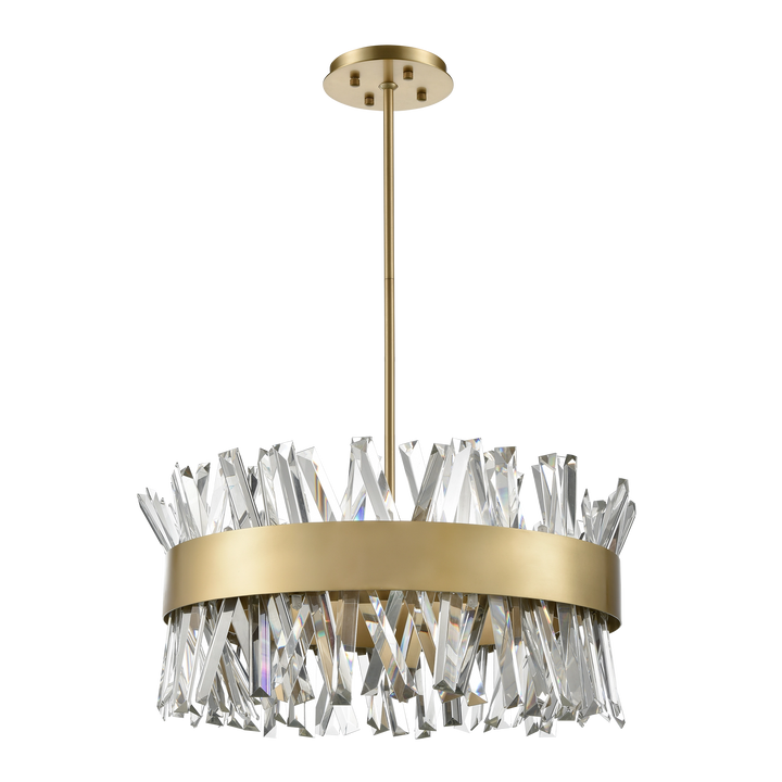 Avalanche Crystal Drum Chandelier by Zeev - view 2