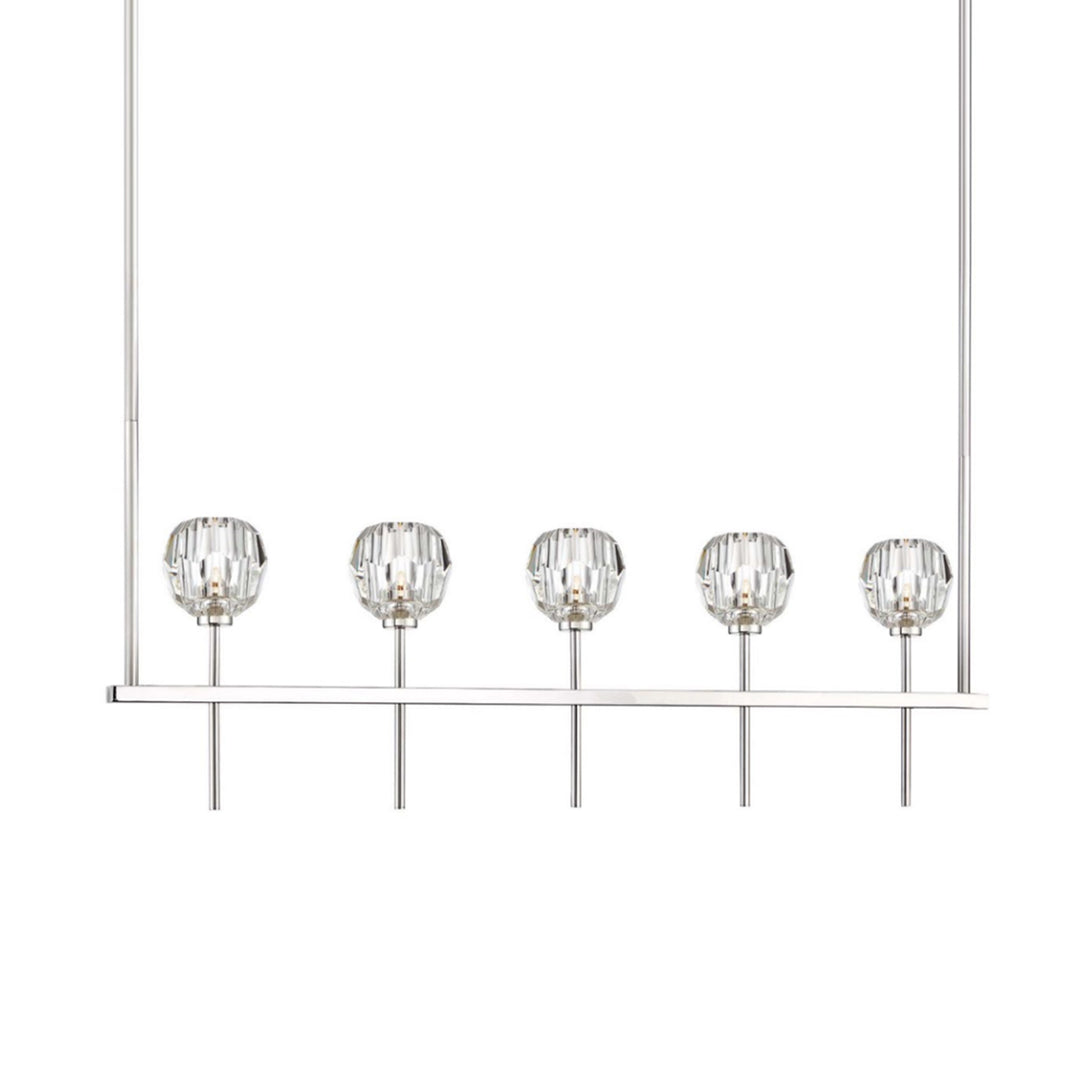 Parisian Crystal Linear in Polished Nickel by Zeev