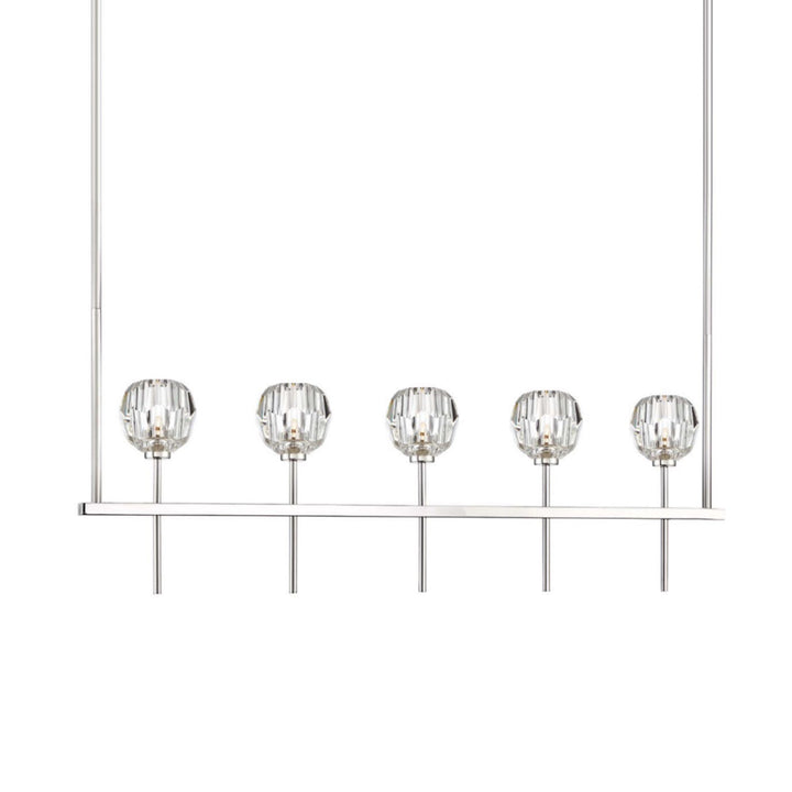 Parisian Crystal Linear in Polished Nickel by Zeev
