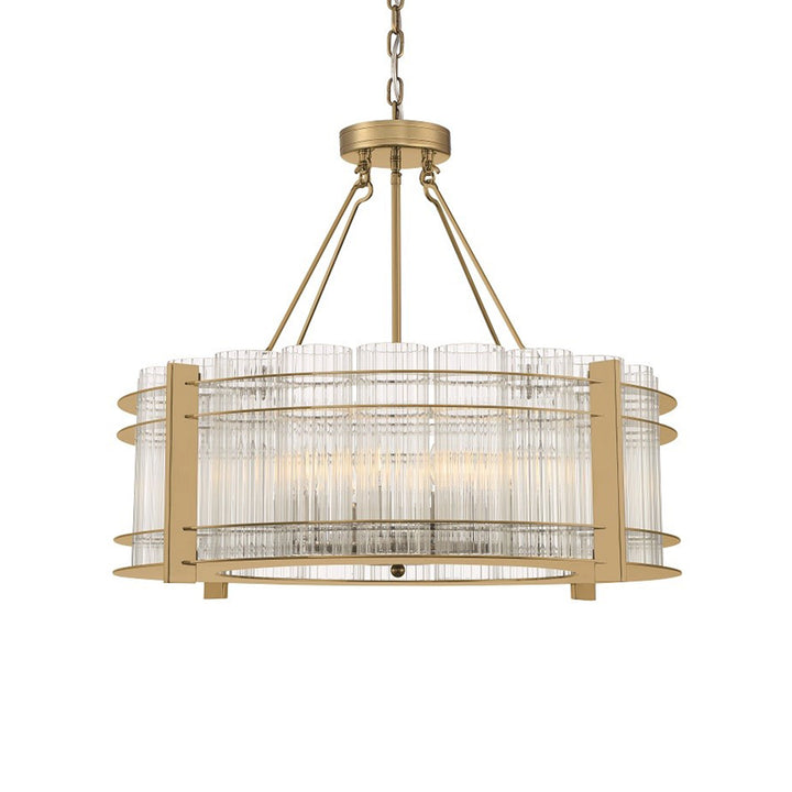 Regis Glass Drum Chandelier, Chandelier, by Zeev