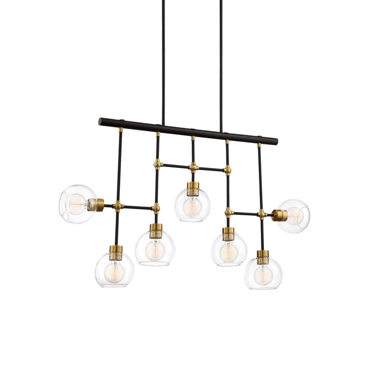 Pierre Geometric Linear in Polished Brass by Zeev