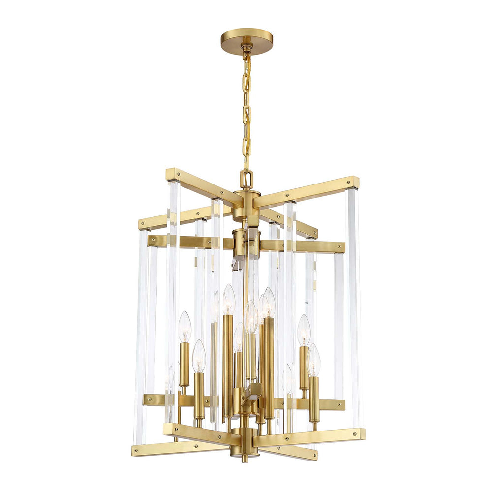 Regent Geometric Chandelier by Zeev - view 2
