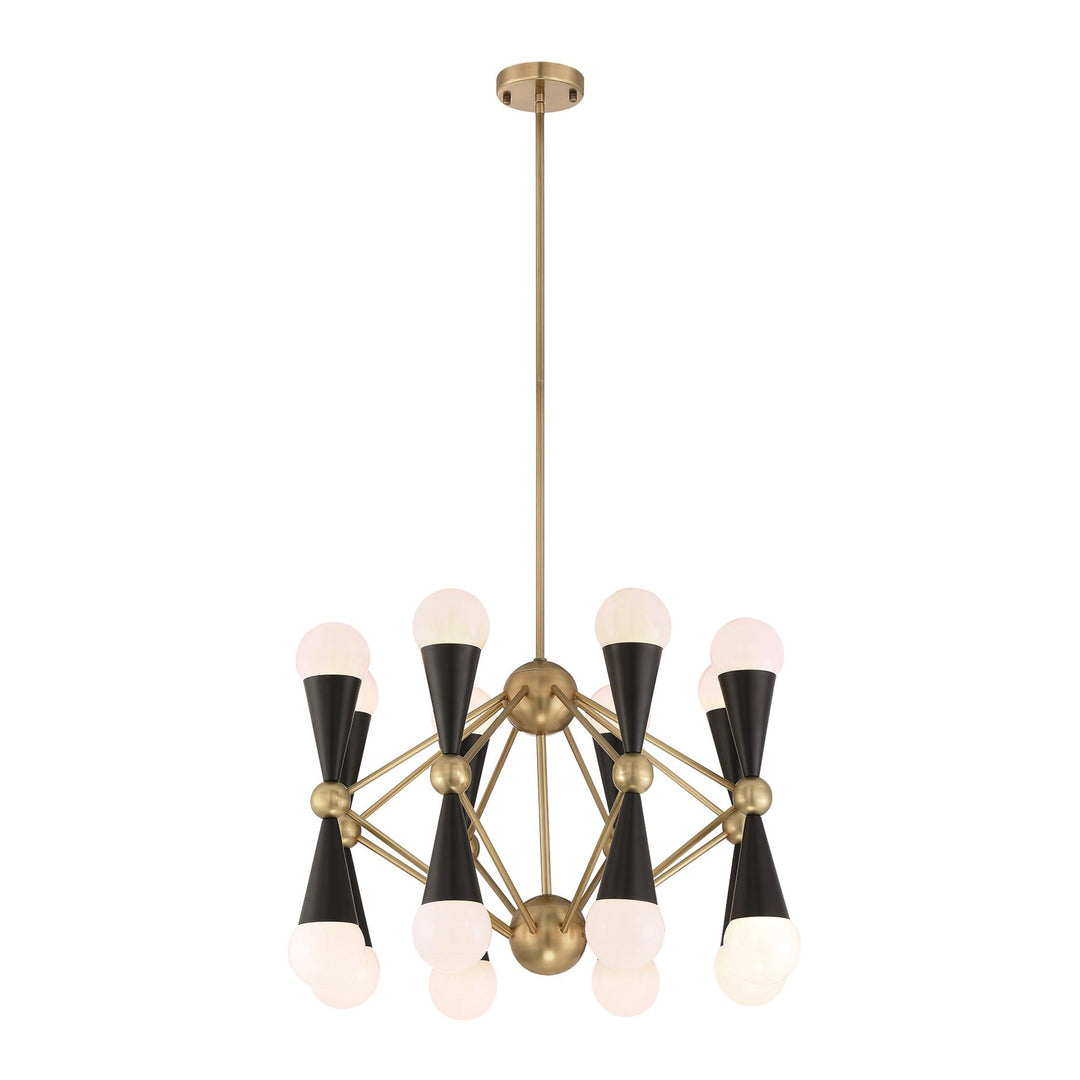 Crosby Geometric Chandelier by Zeev - view 6