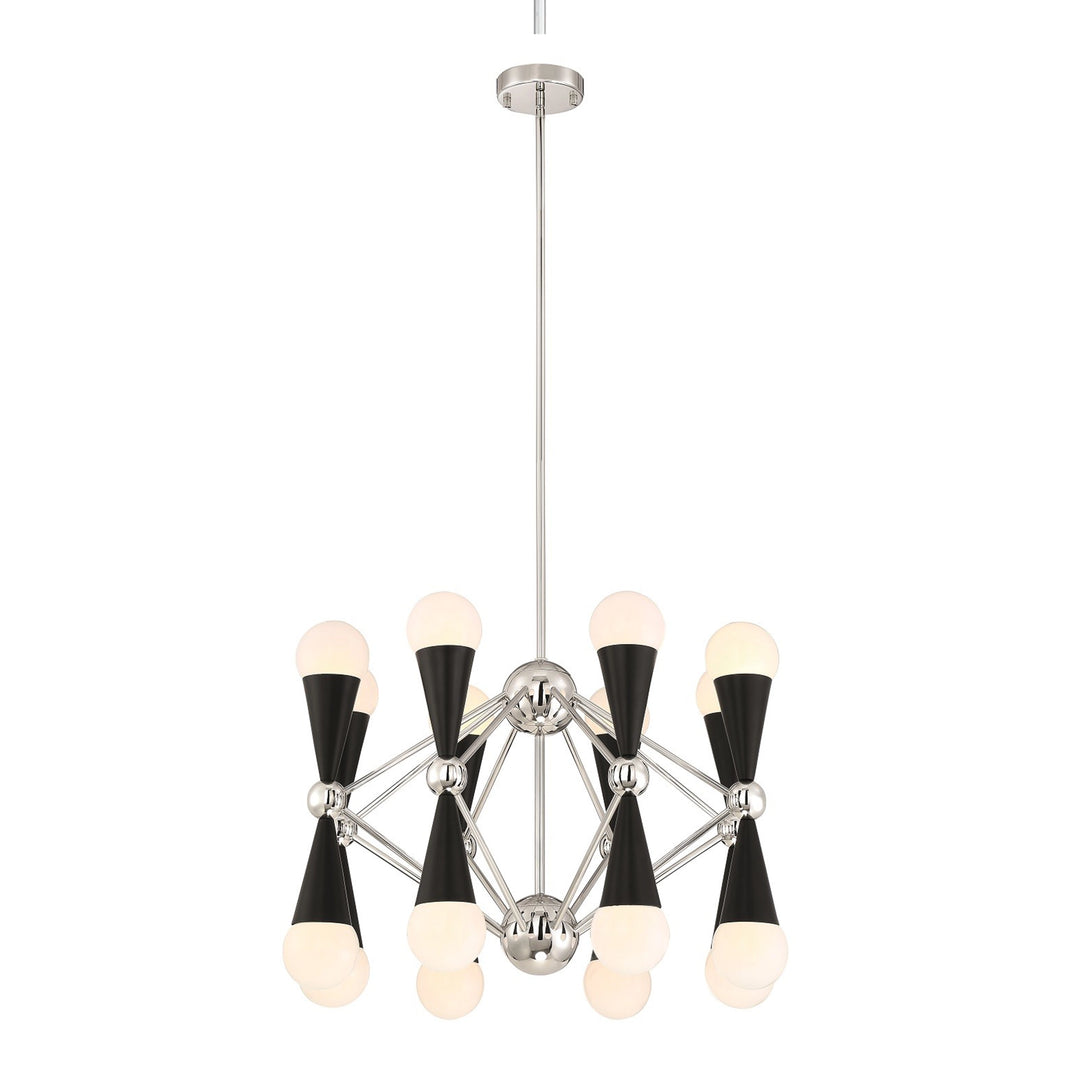 Crosby Geometric Chandelier by Zeev - view 8