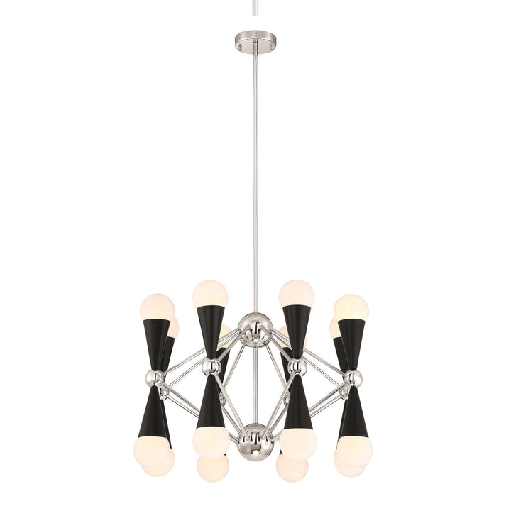 Crosby Geometric Chandelier by Zeev - view 8