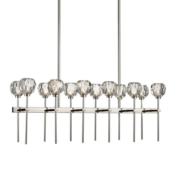 Parisian Crystal Linear in Polished Nickel by Zeev