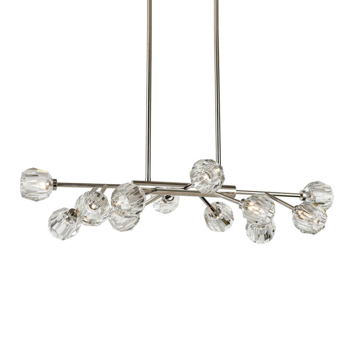 Parisian Crystal Linear in Polished Nickel by Zeev