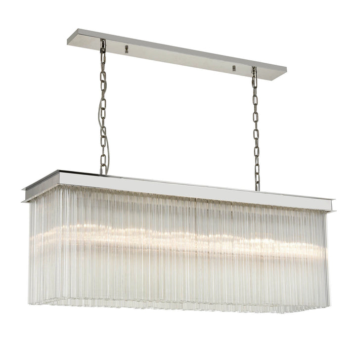 Lumineer Rectangular Crystal Chandelier by Zeev - view 4