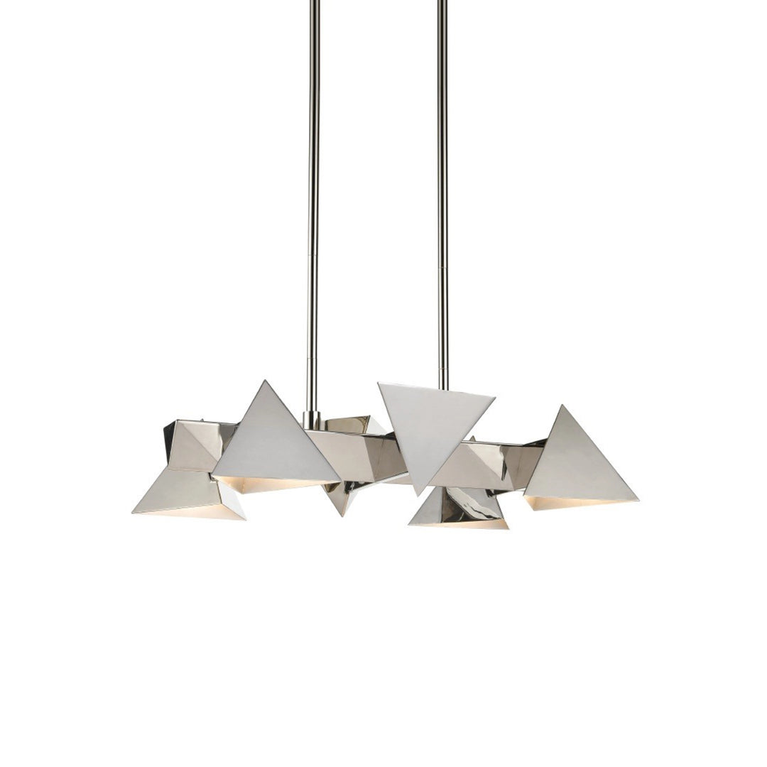 Avante Geometric Linear in Polished Nickel by Zeev