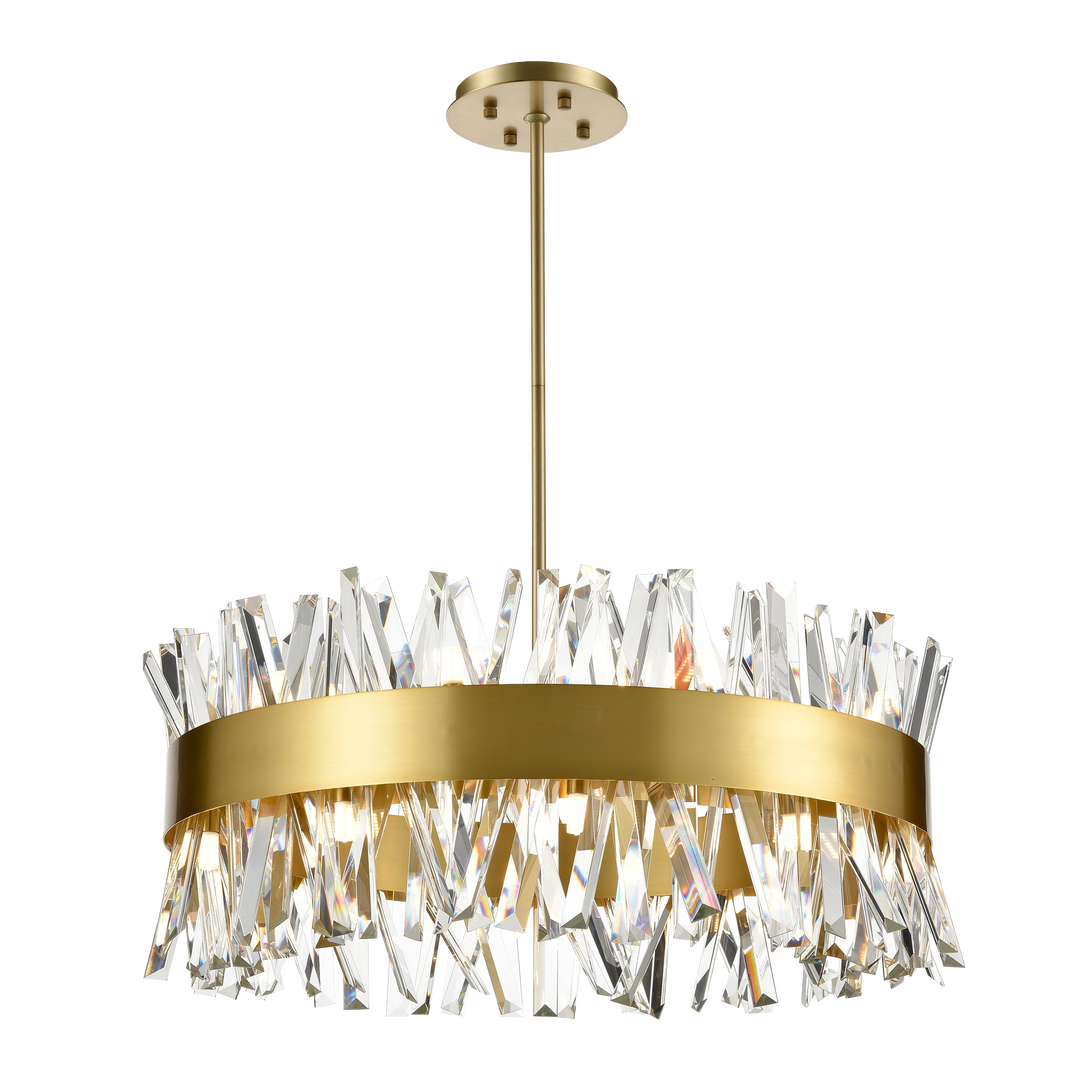 Avalanche Crystal Drum Chandelier by Zeev - view 6
