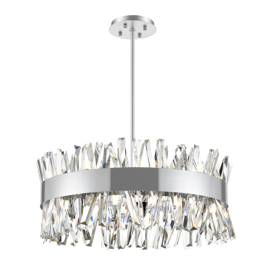 Avalanche Crystal Drum Chandelier by Zeev - view 8