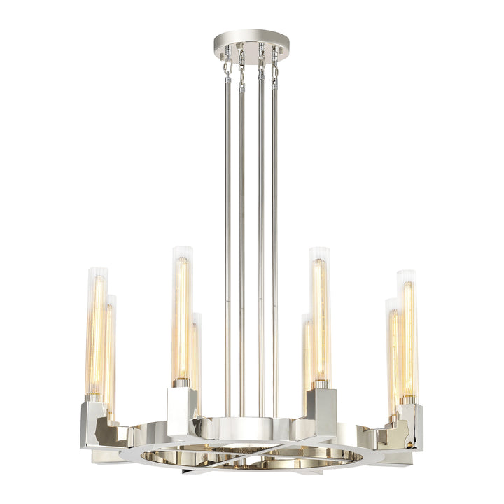 Placid Round Chandelier by Zeev - view 4