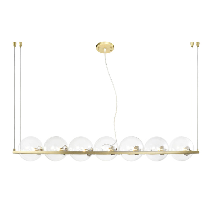 Ensemble Globe Linear in Aged Brass by Zeev
