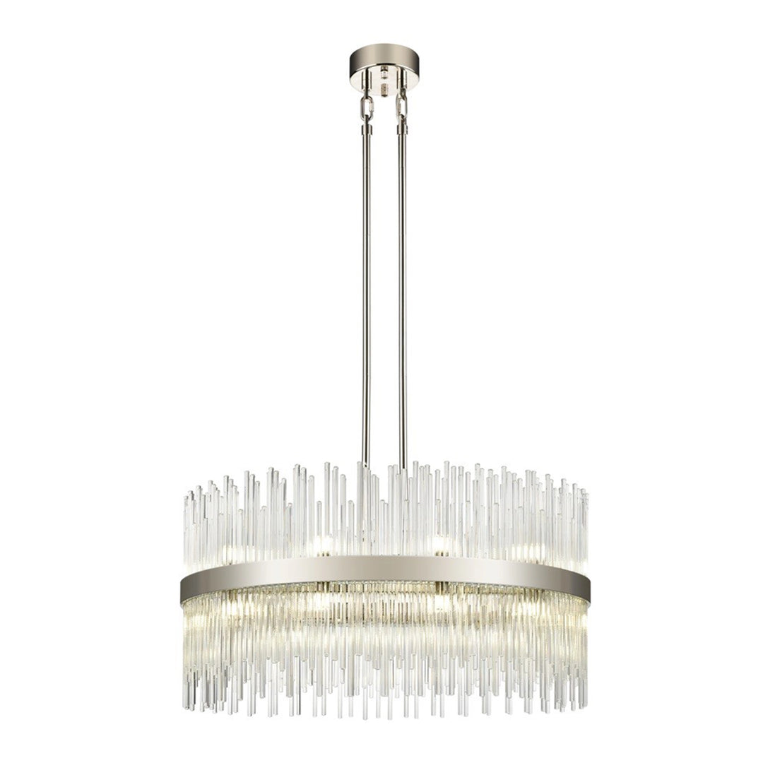 Citadel Rectangular Glass Chandelier by Zeev - view 23