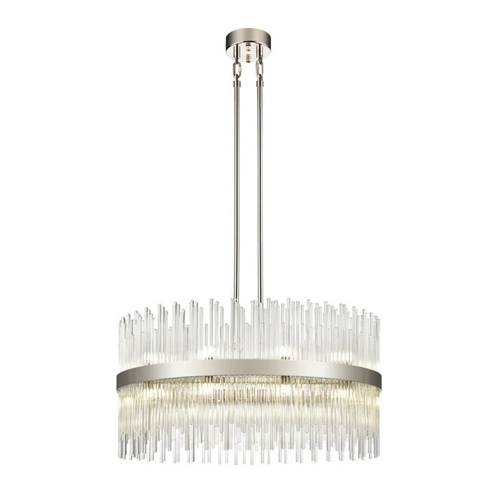 Citadel Rectangular Glass Chandelier by Zeev - view 23