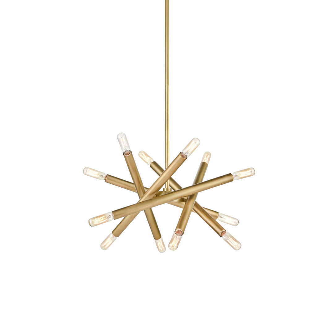 Mandelorian Sputnik in Aged Brass by Zeev