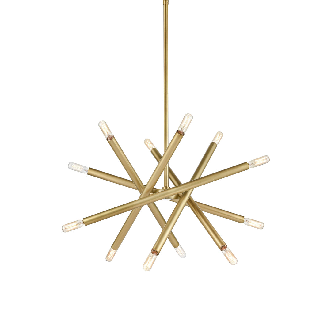Mandelorian Sputnik in Aged Brass by Zeev