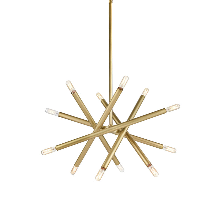 Mandelorian Sputnik in Aged Brass by Zeev