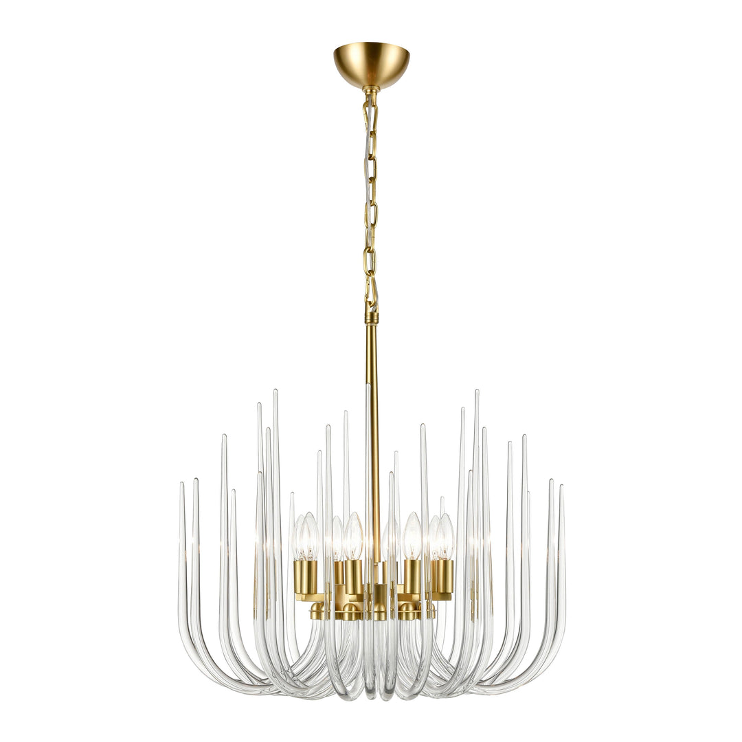 Astoria Glass Chandelier by Zeev - view 5