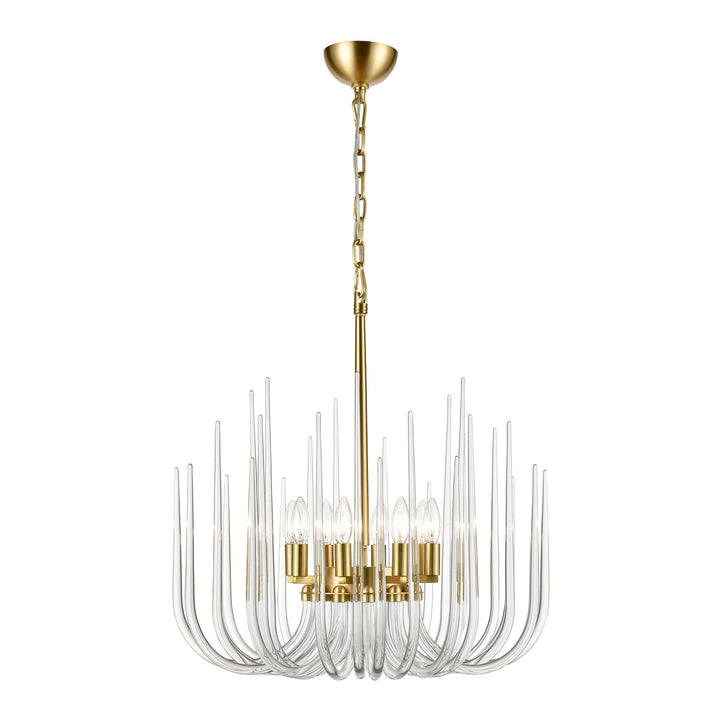 Astoria Glass Chandelier by Zeev - view 5
